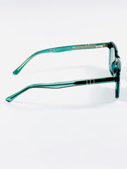 Moscot - 6506 – 52 – Green Black – Acetate – Sunglasses – Unisex