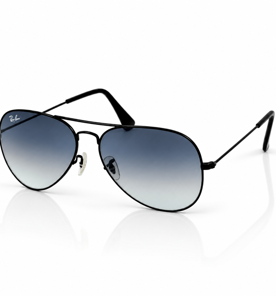Rayban – 3026 – 59 – Black Blue Gradient – Metal – Sunglasses – Unisex - Premium