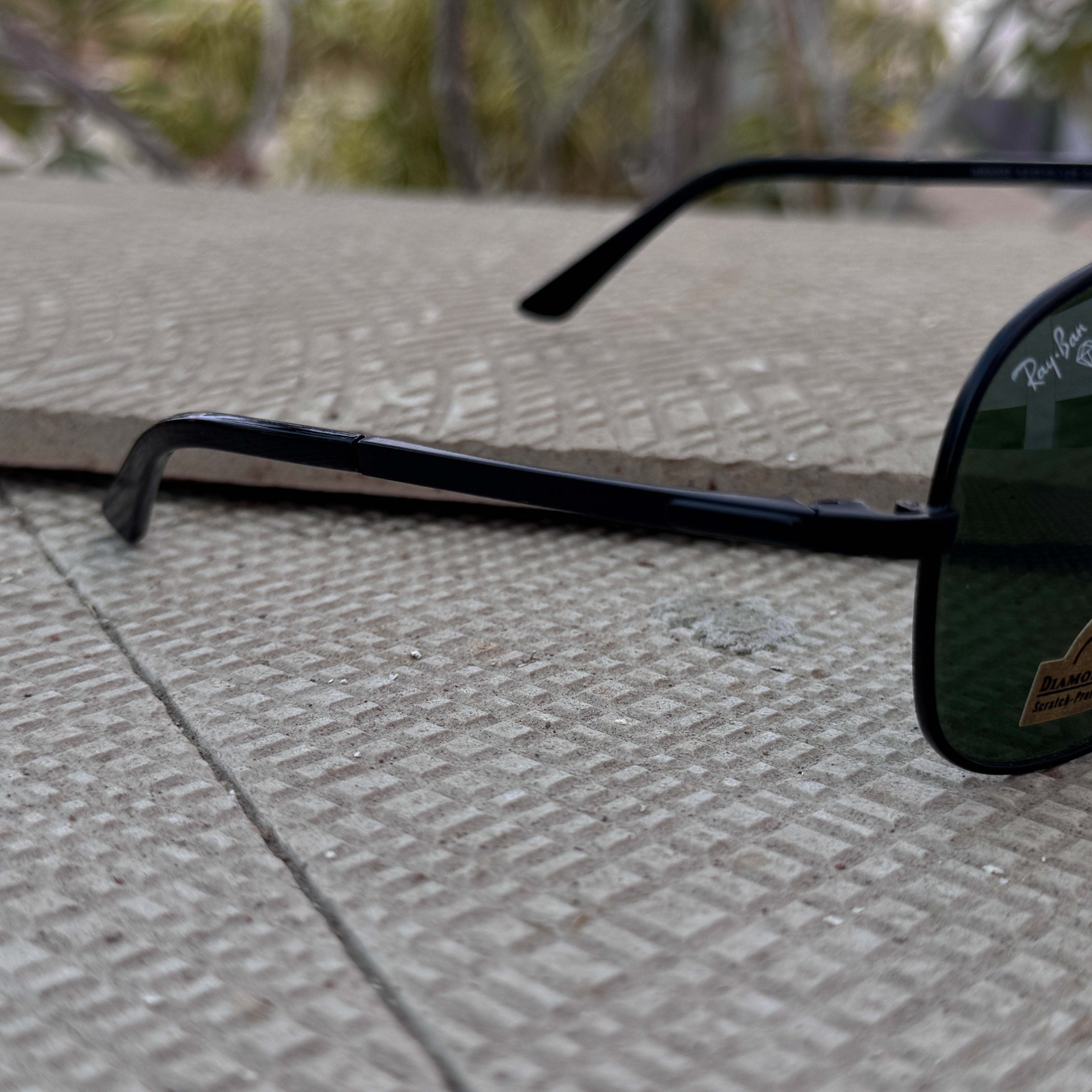 Rayban – 8002 – 62 – Black Green – Metal – Sunglasses – Unisex - Premium