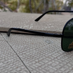 Rayban – 8002 – 62 – Black Green – Metal – Sunglasses – Unisex - Premium