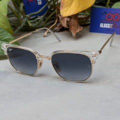 RayBan – 4416 – 51 – Golden Transparent –  Metal - Sunglasses – Unisex - Premium
