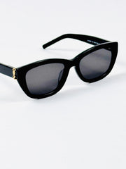 Ysl – 94 - M153 – Black – Acetate - Sunglasses – Ladies - Premium