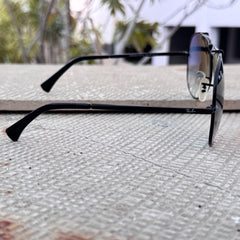 Rayban – 8026 – 62 – Black Blue Gradient – Metal – Sunglasses – Unisex - Premium