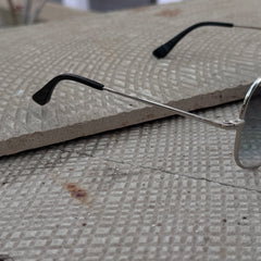 Rayban – 3035 – 62 – Silver Blue – Metal – Sunglasses – Unisex - Premium