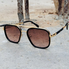 Maybach – 137 – 56 – Golden Brown – Metal – Sunglasses – Unisex