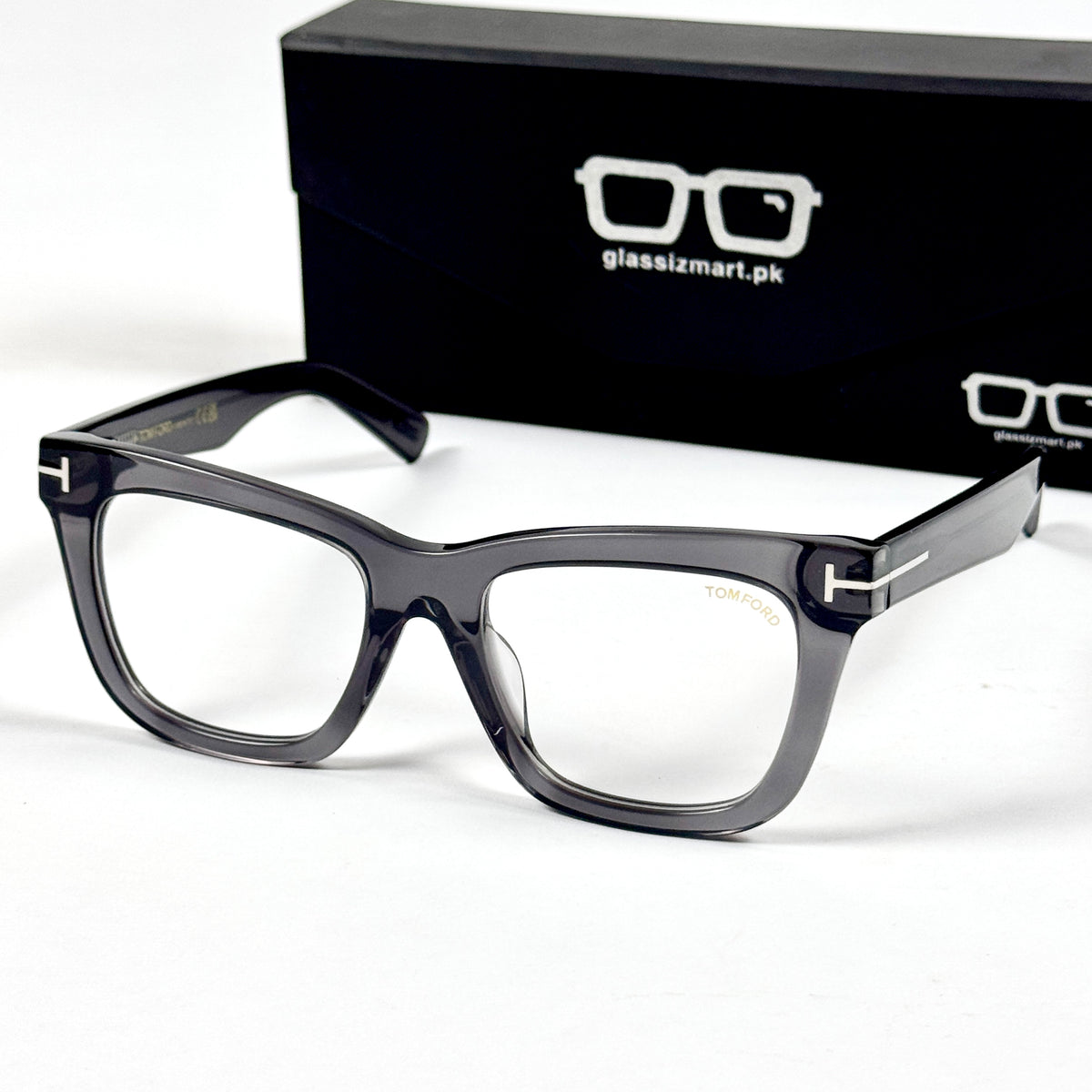 Tom Ford – 5881 – 52 – Grey –  Acetate - Optics – Unisex - Premium