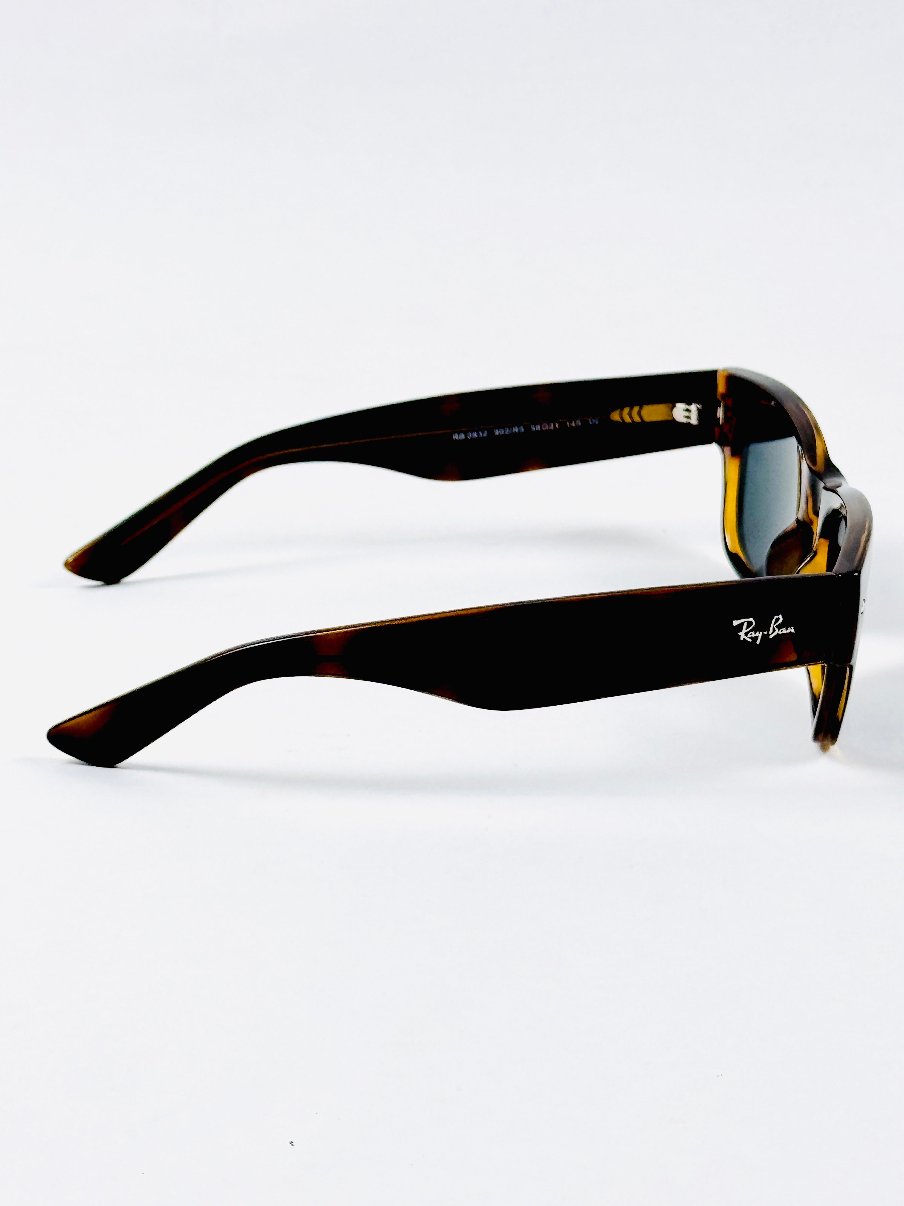 RayBan – 0832 – 56 – Tortoise Black –  Acetate - Sunglasses – Unisex - Premium