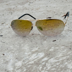 Porsche – 8442 - 64 –  Golden Mercury - Metal - Sunglasses – Unisex - Premium