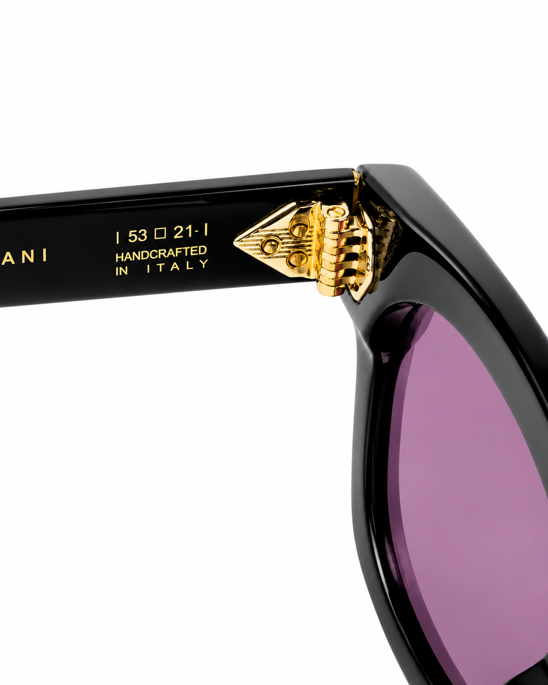 Jacques Marie Mage – DEALAN – 53 – Black Purple – Acetate – Sunglasses – Unisex - Premium