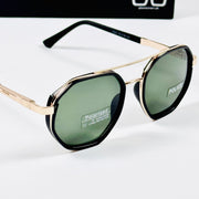 Police – 802 – 50 – Golden Green – Metal - Sunglasses – Unisex