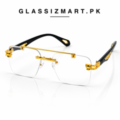Rimless – 2342 – 53 – Golden –  Metal - Optics – Unisex (Transition)