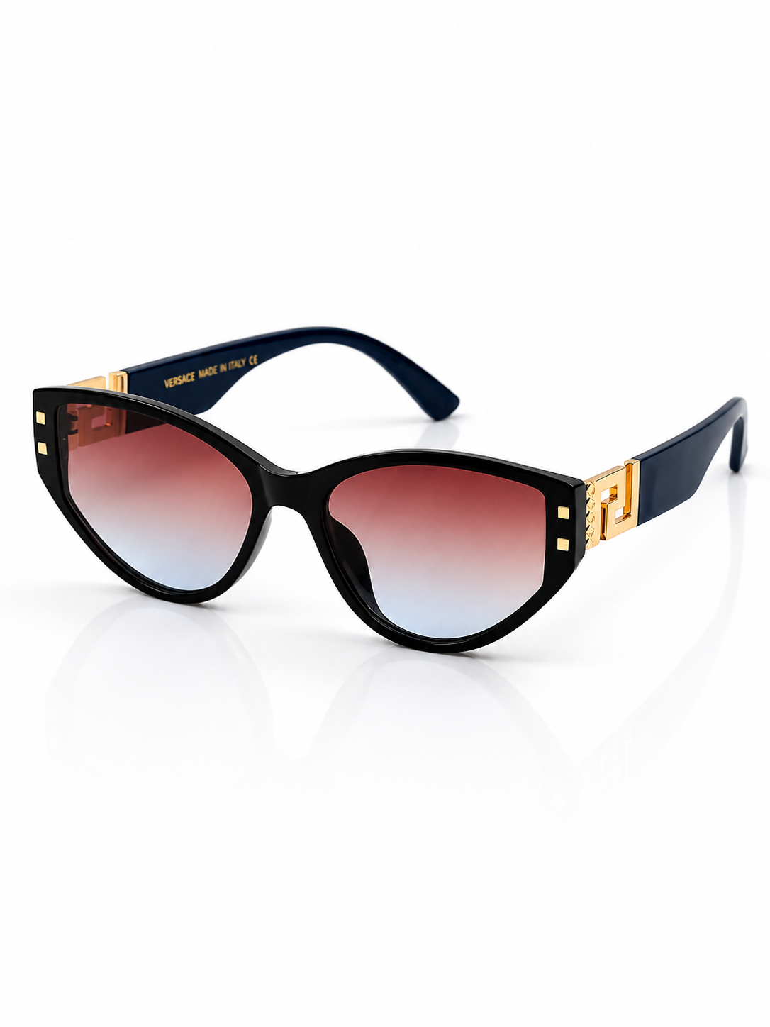 Fendi - 9001 – 64 – Black Brown – Acetate – Sunglasses – Ladies