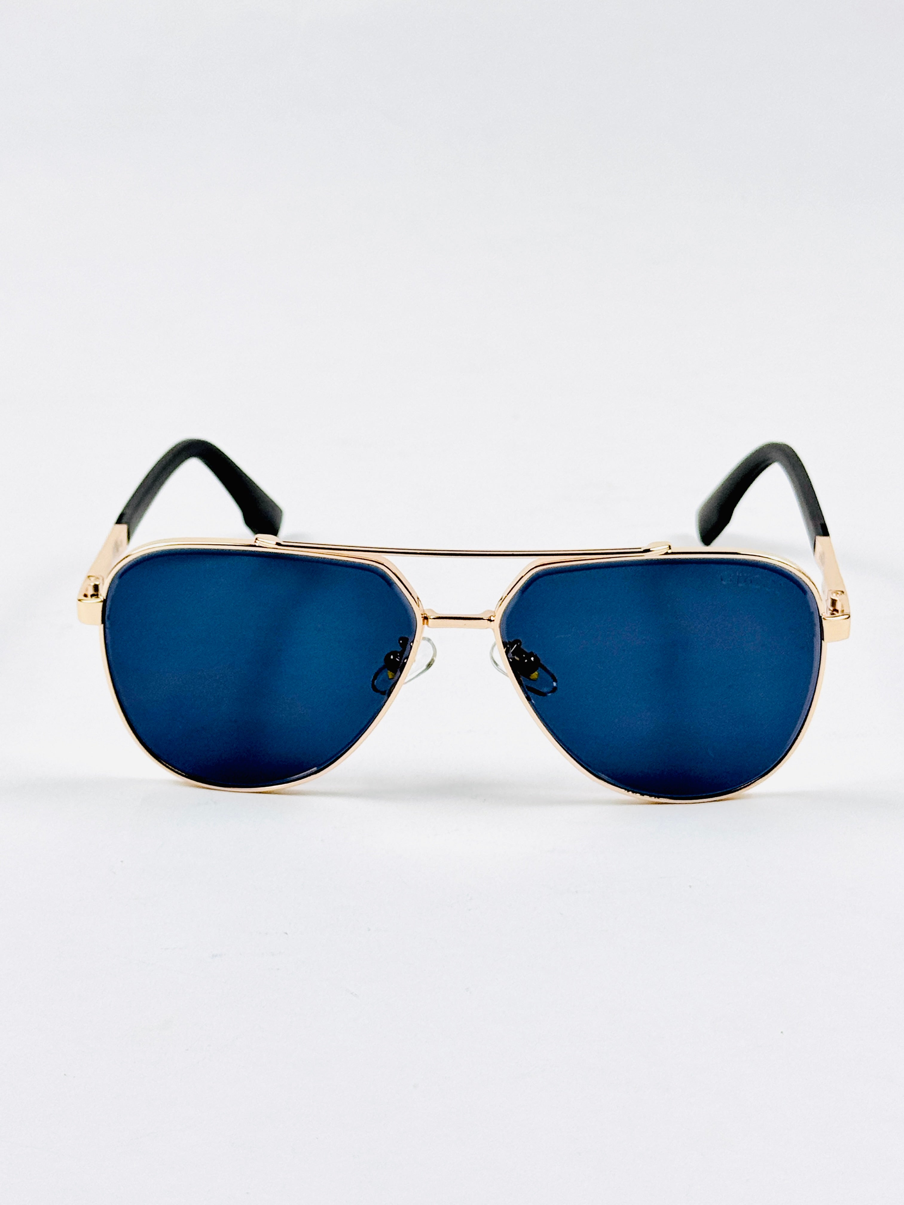 Gucci – 23394 - 61 – Golden Black – Metal – Sunglasses