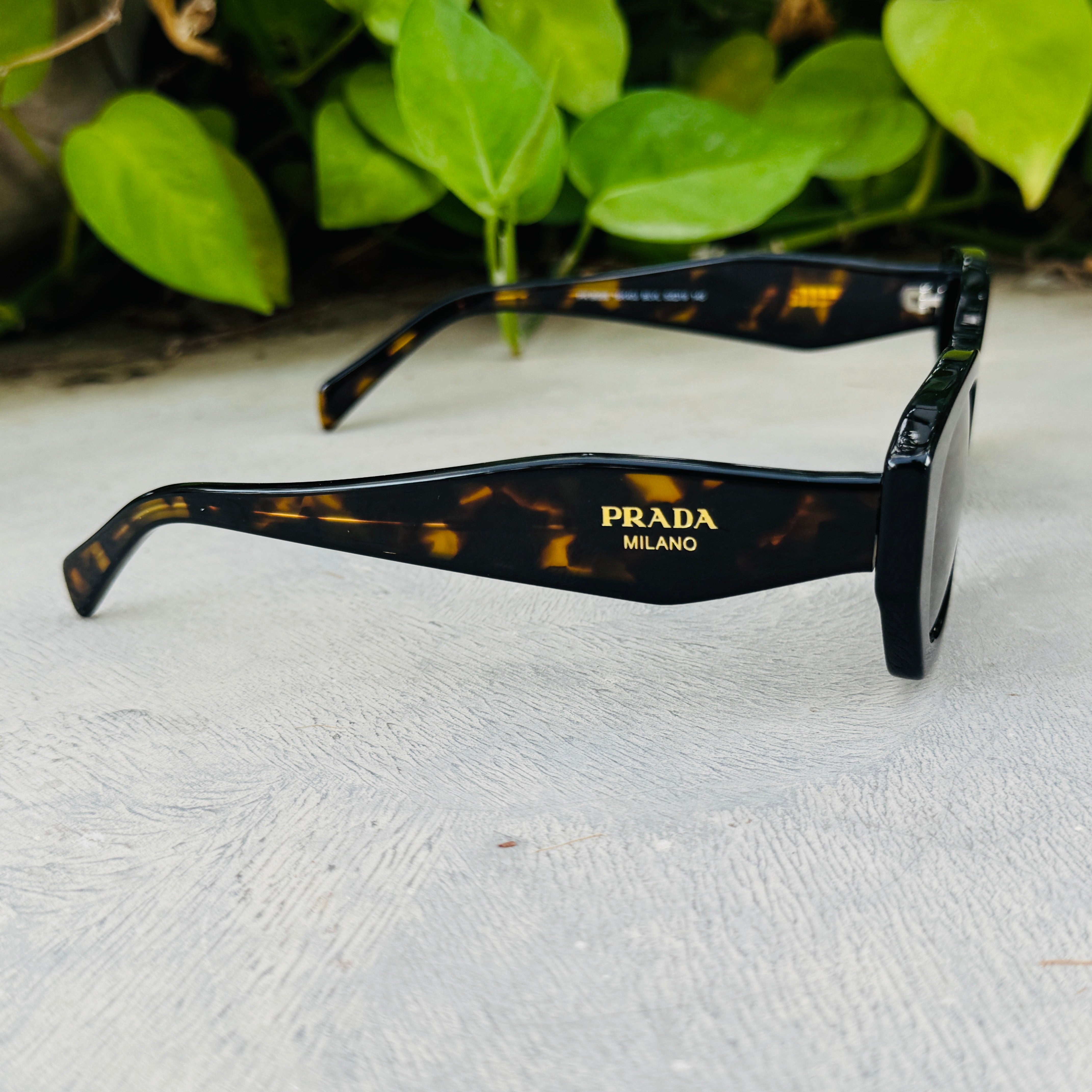Prada – B05S - 52 – Tortoise Green – Acetate - Sunglasses – Unisex - Premium