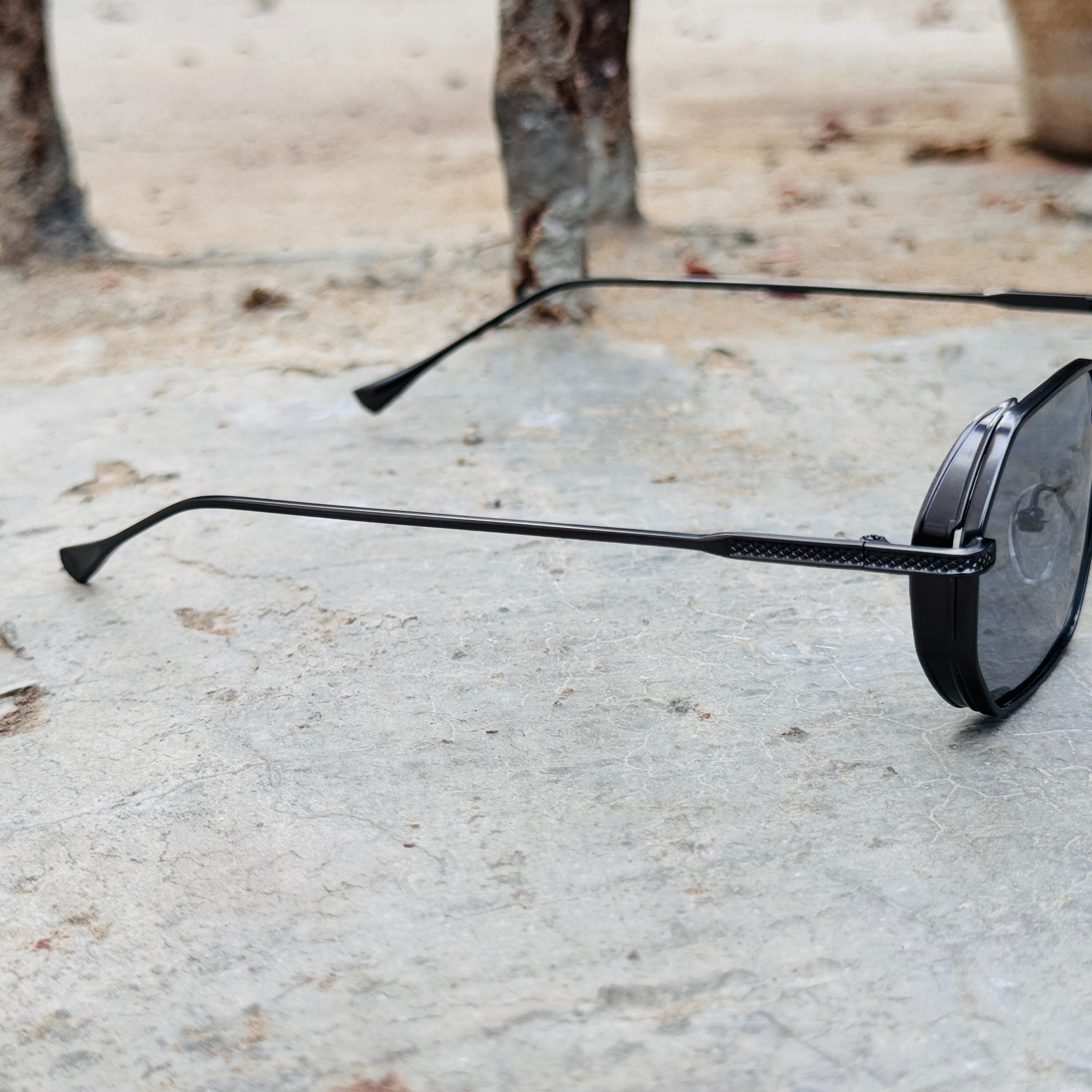 Police – 206005 – 56 – Grey – Metal – Sunglasses – Unisex