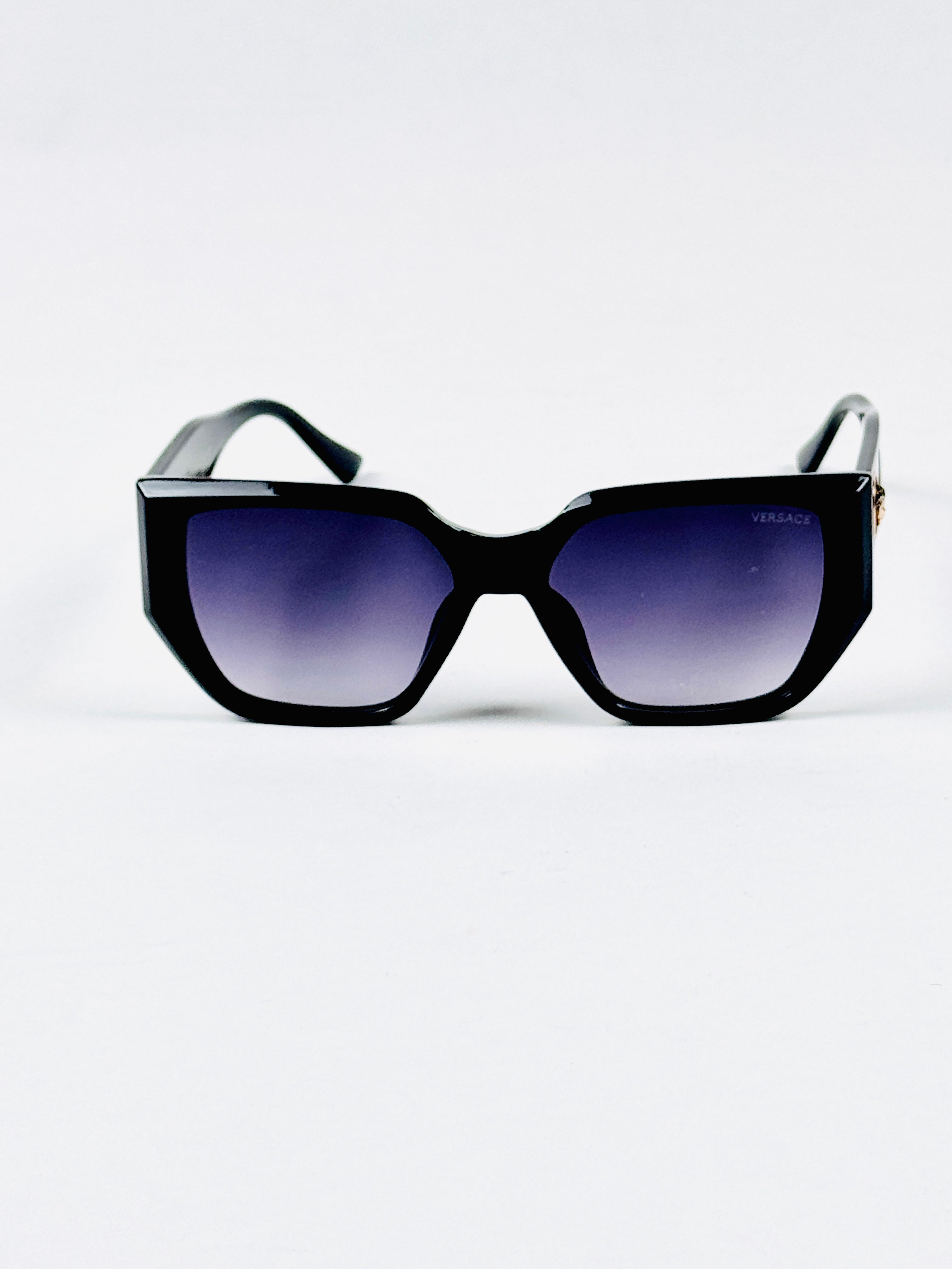 Versace - 9040 – 57 – Black Gradient – Acetate – Sunglasses – Ladies