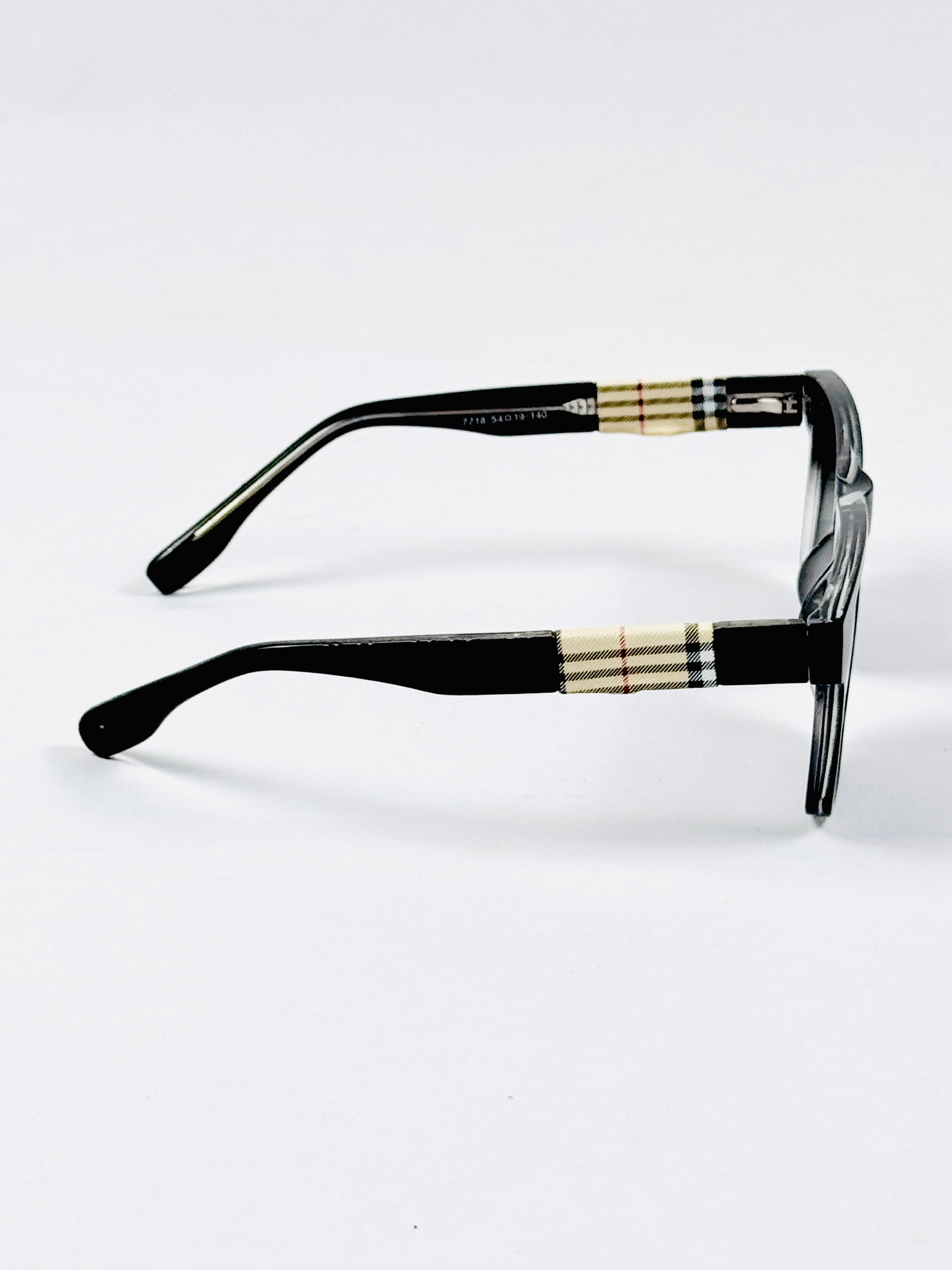 Burberry - 7718 – 54 – Black – Acetate – Sunglasses – Unisex