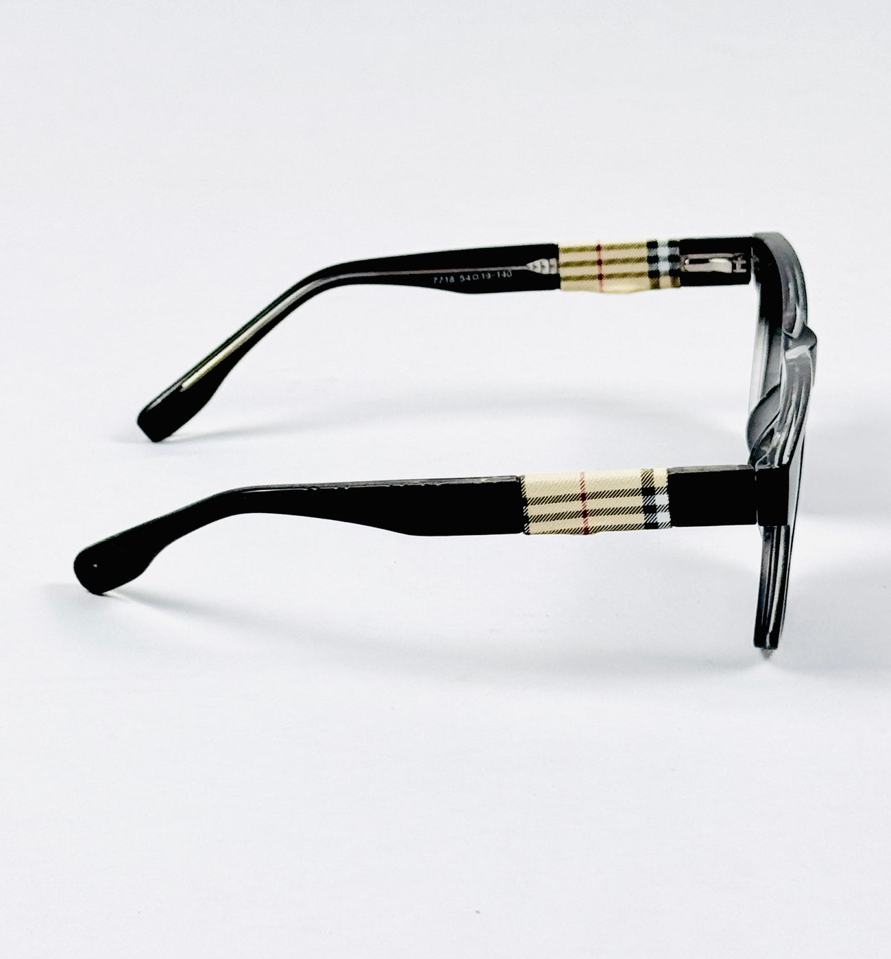 Burberry - 7718 – 54 – Black – Acetate – Sunglasses – Unisex