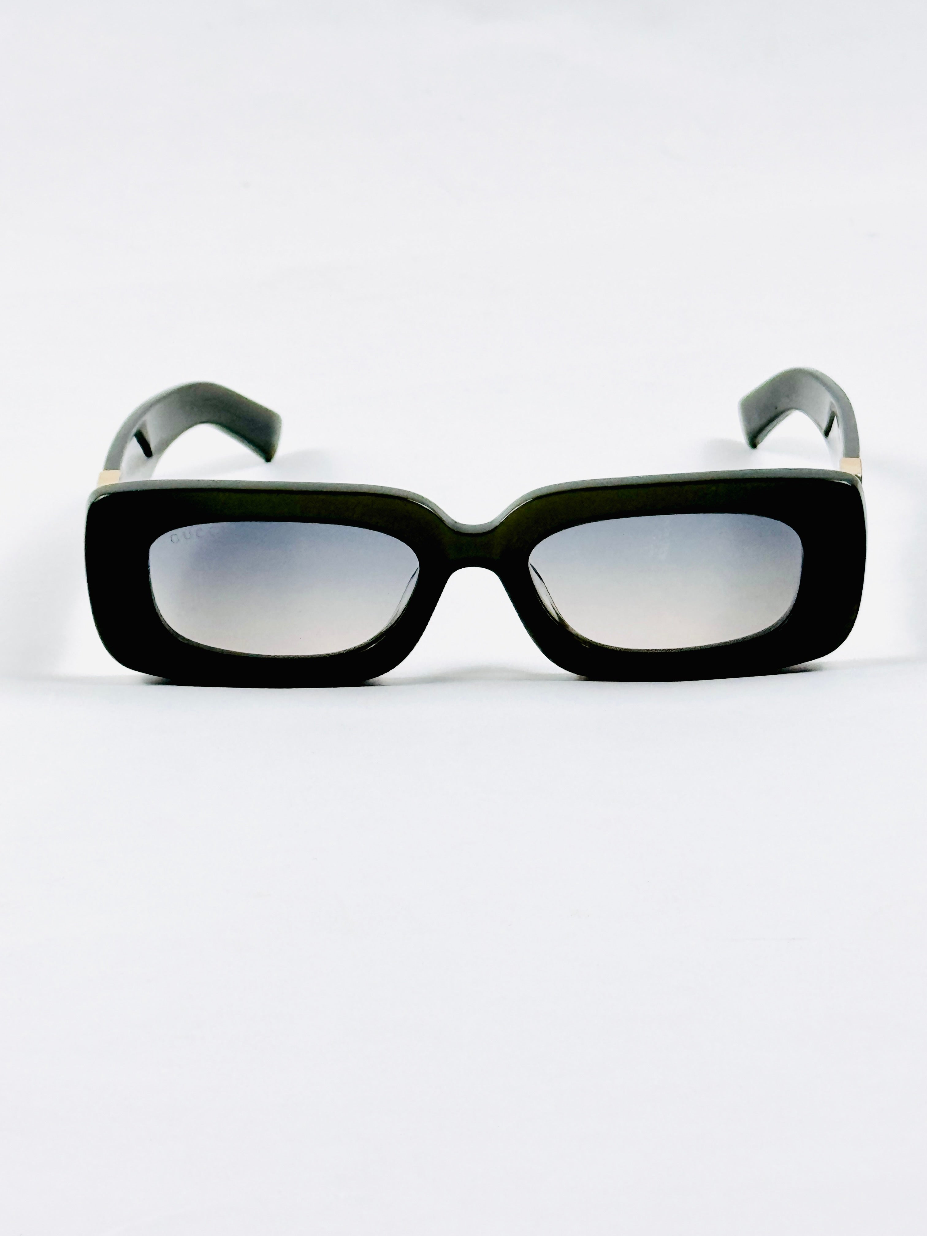 Gucci - 1668 - 51 - Transparent Green - Acetate - Rectangle - Sunglasses - Premium