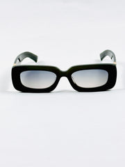 Gucci - 1668 - 51 - Transparent Green - Acetate - Rectangle - Sunglasses - Premium