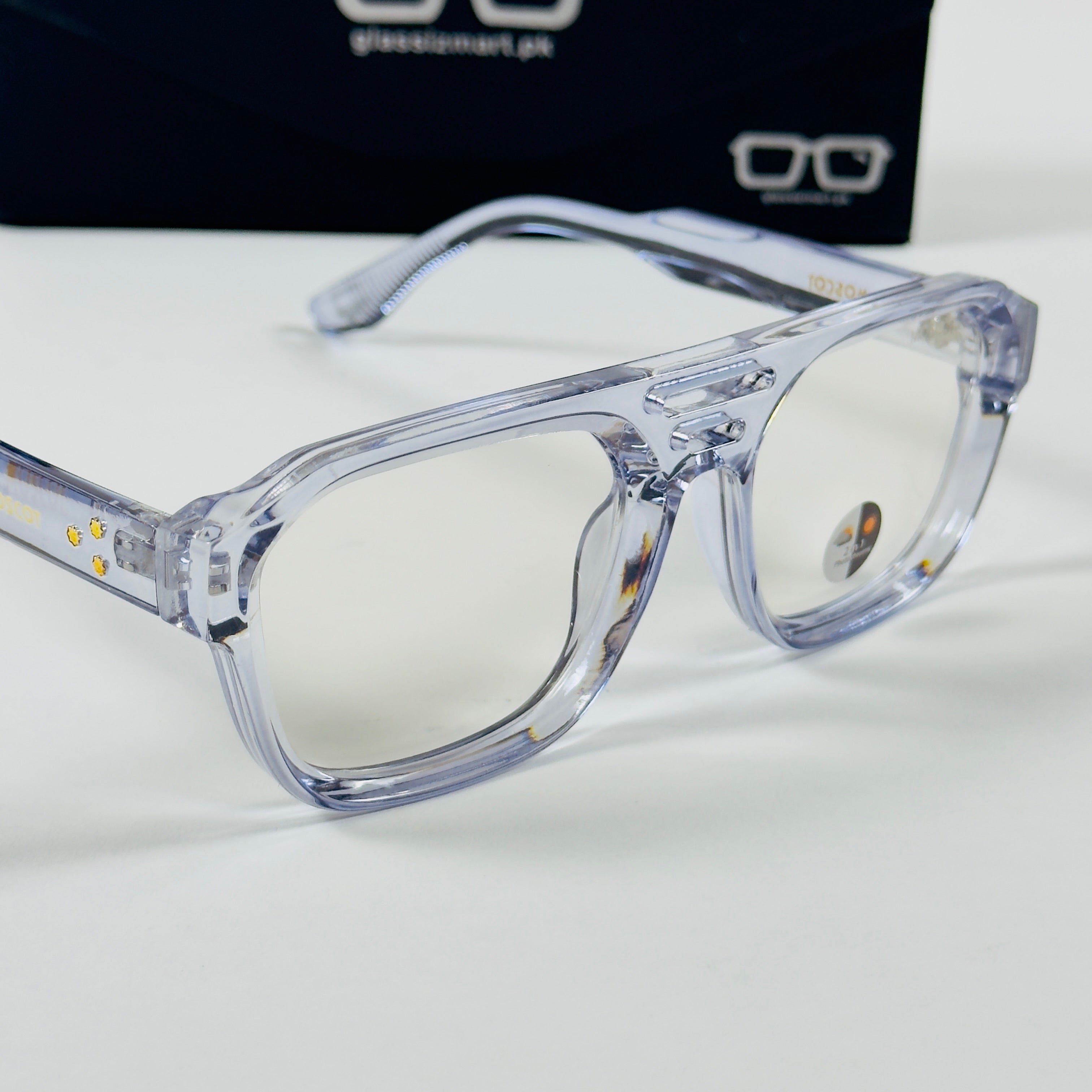 Moscot – P408 - 58 - Transparent Blue – Acetate  – Optics - Unisex (Transition)