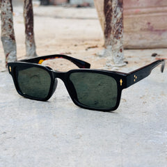 Moscot – 6041 – 53 - Black Green – Acetate  – Sunglasses - Unisex