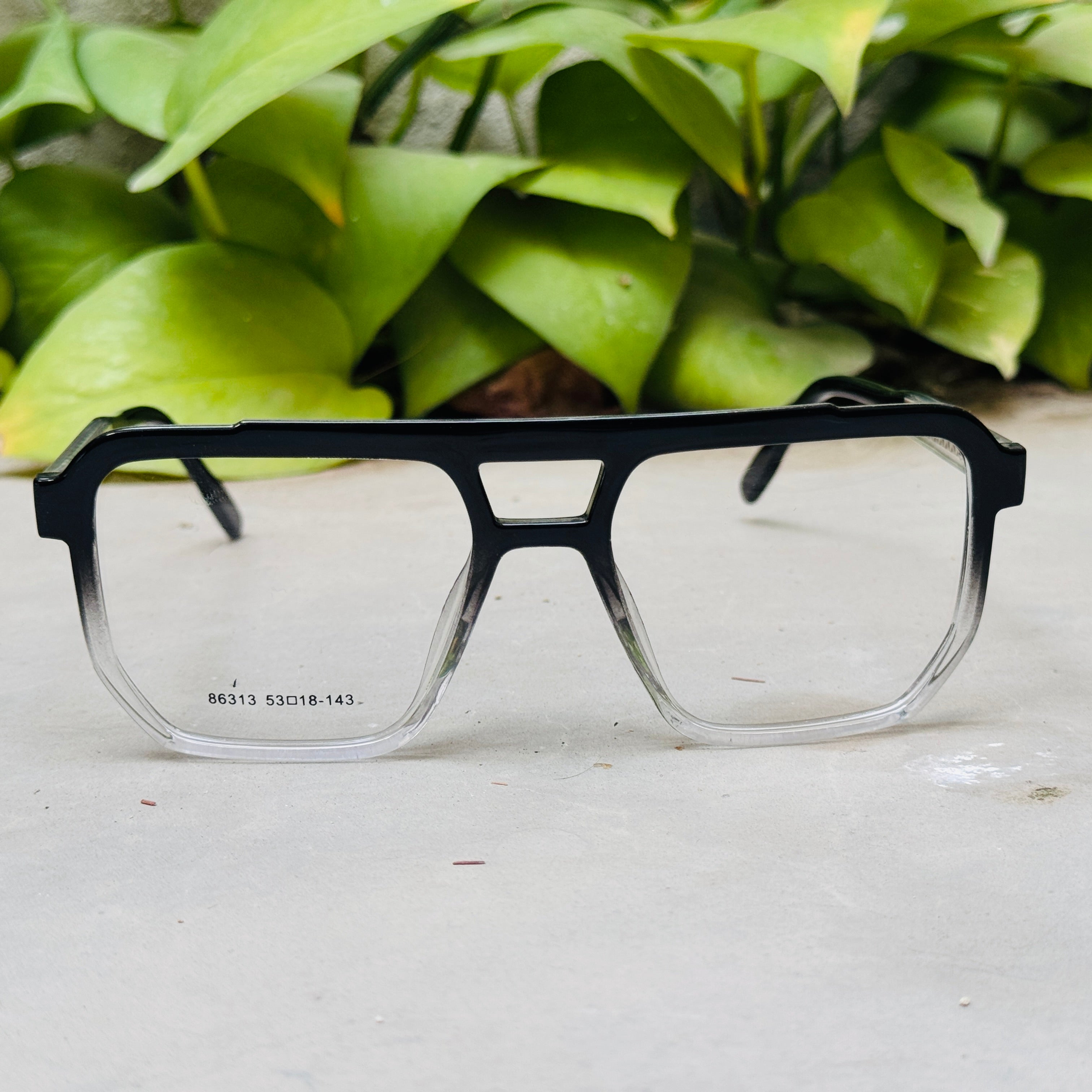 Tumbler – 86313 – 53 – Black Gradient –  Acetate - Optics – Unisex