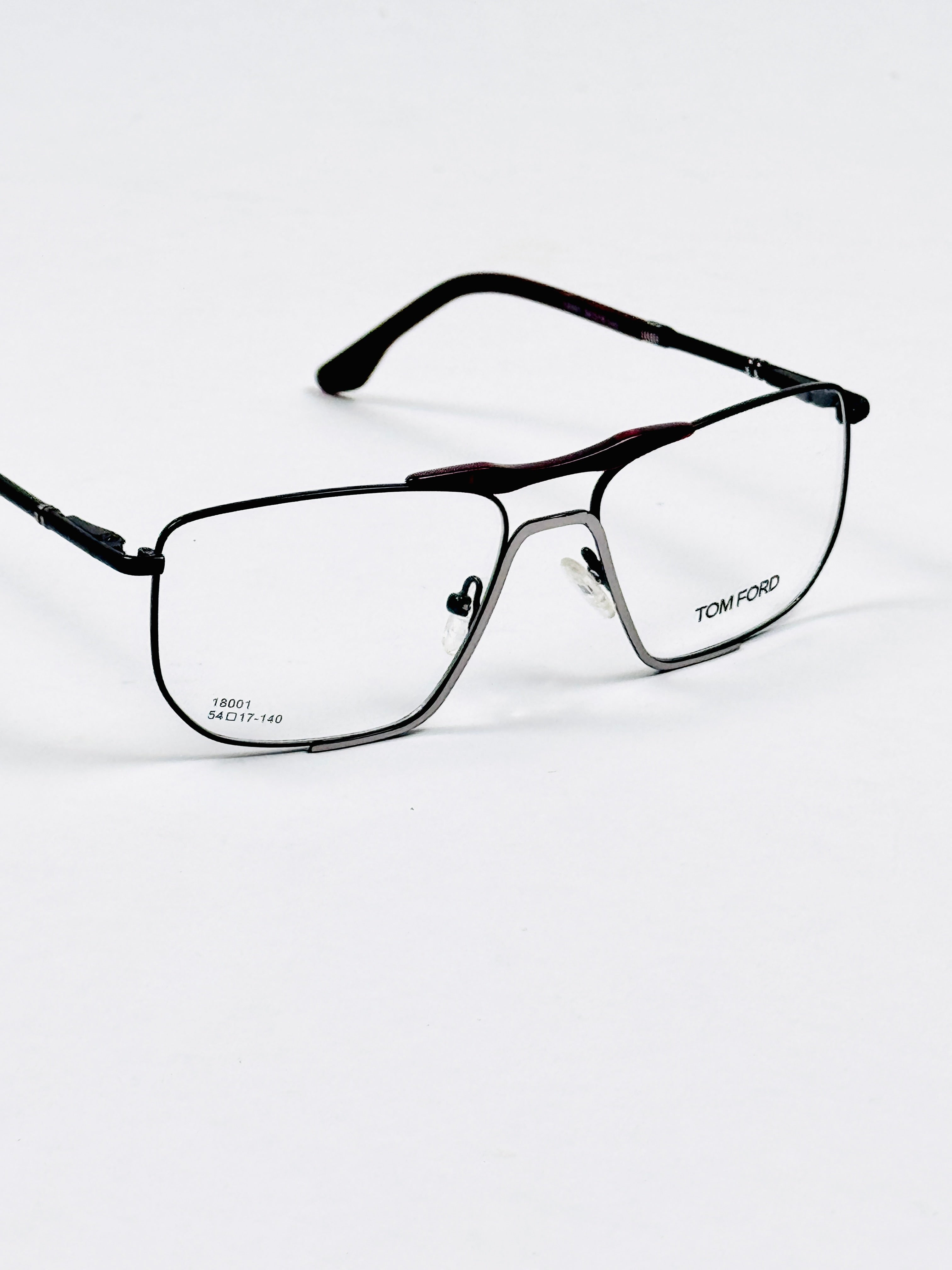 Tom Ford – 18001 – 54 – Black –  Metal - Optics – Unisex