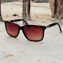 Higo  Boss – 0556 - 57–  Tortoise Brown - Acetate - Sunglasses – Unisex - Premium