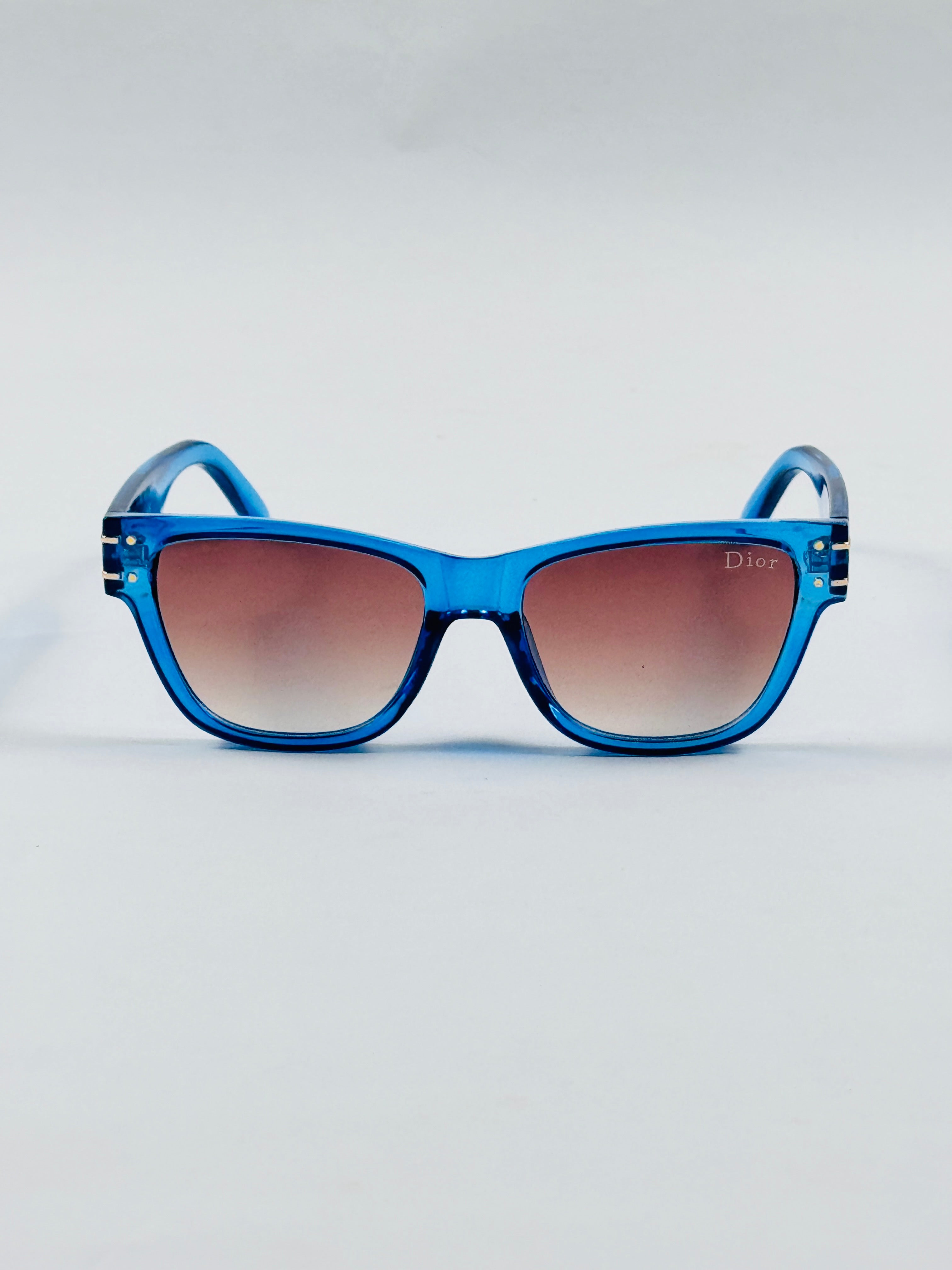 Dior - D31 – 56 – Blue Brown – Acetate – Sunglasses – Unisex