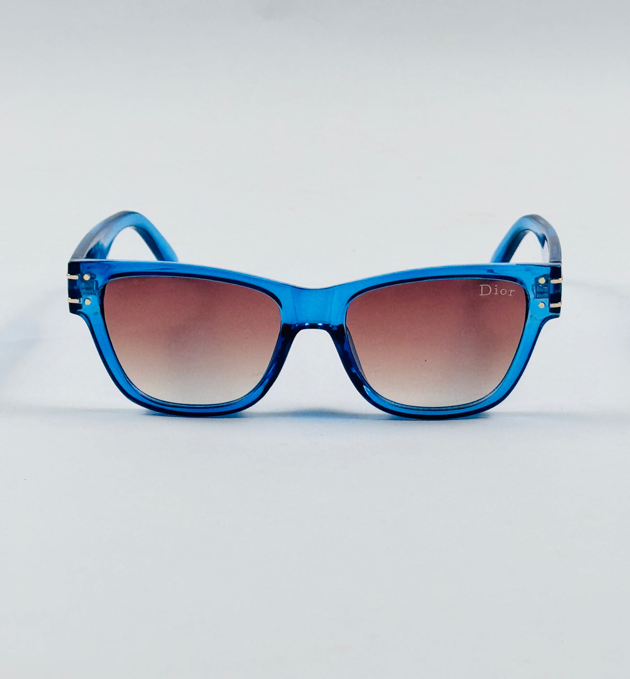 Dior - D31 – 56 – Blue Brown – Acetate – Sunglasses – Unisex
