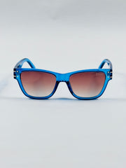 Dior - D31 – 56 – Blue Brown – Acetate – Sunglasses – Unisex