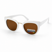 Dior – 9005 – 50 – White Brown – Acetate – Sunglasses – Ladies