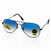Rayban – 3026 – 62 – Black Blue – Metal – Sunglasses – Unisex