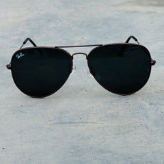 Rayban – 3026 – 62 – Brown Black – Metal – Sunglasses – Unisex