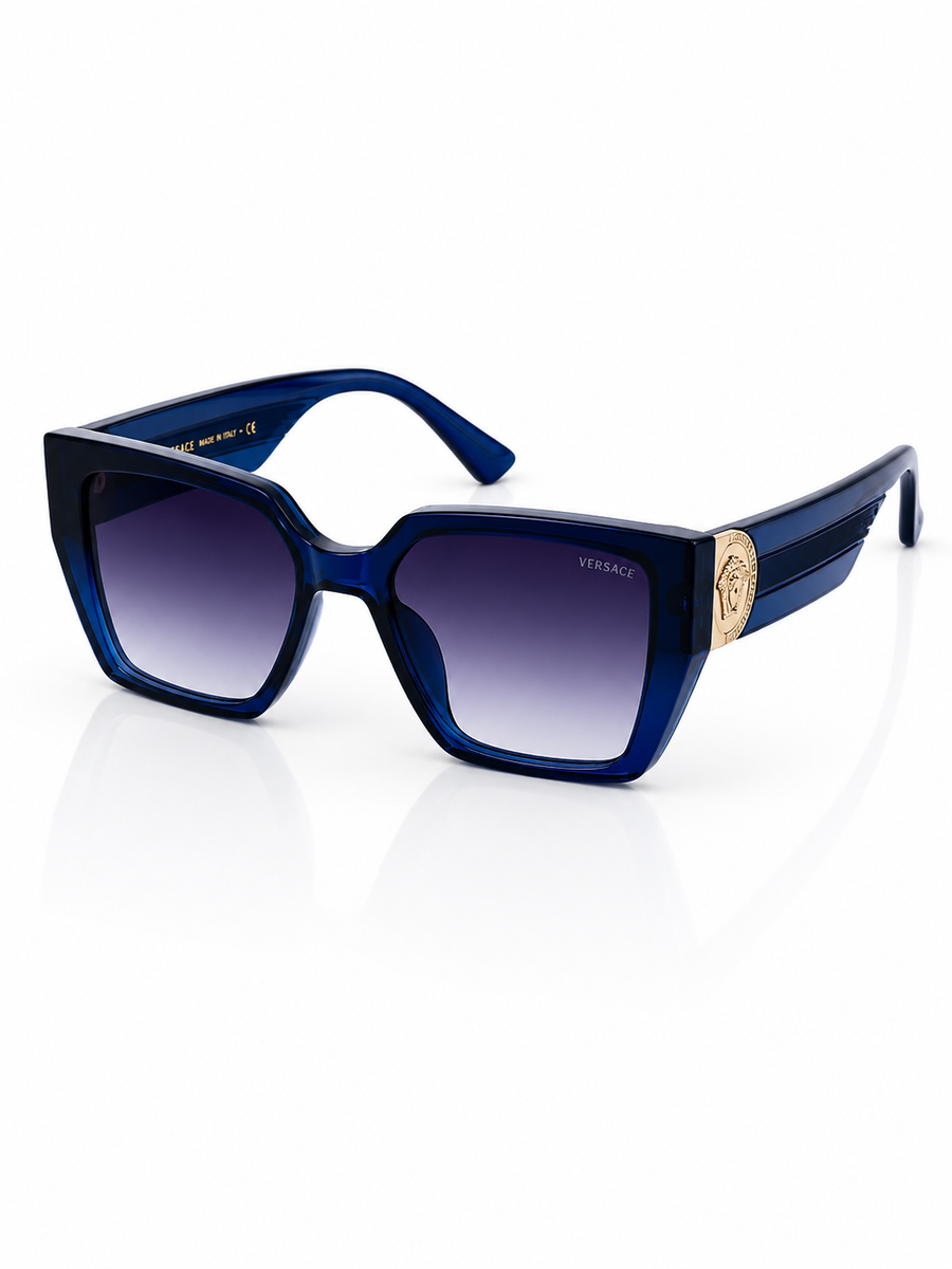 Versace - 9085 – 61 – Blue Gradient – Acetate – Sunglasses – Ladies
