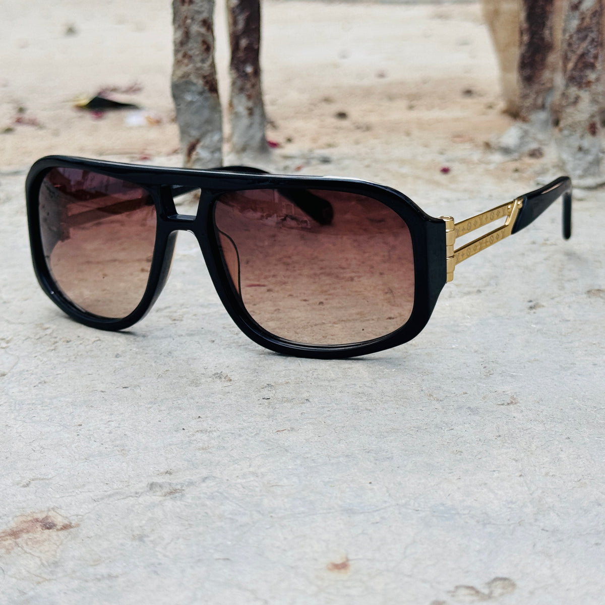 Louis Vuitton – 0857 - 58 –   Brown - Acetate - Sunglasses – Unisex - Premium