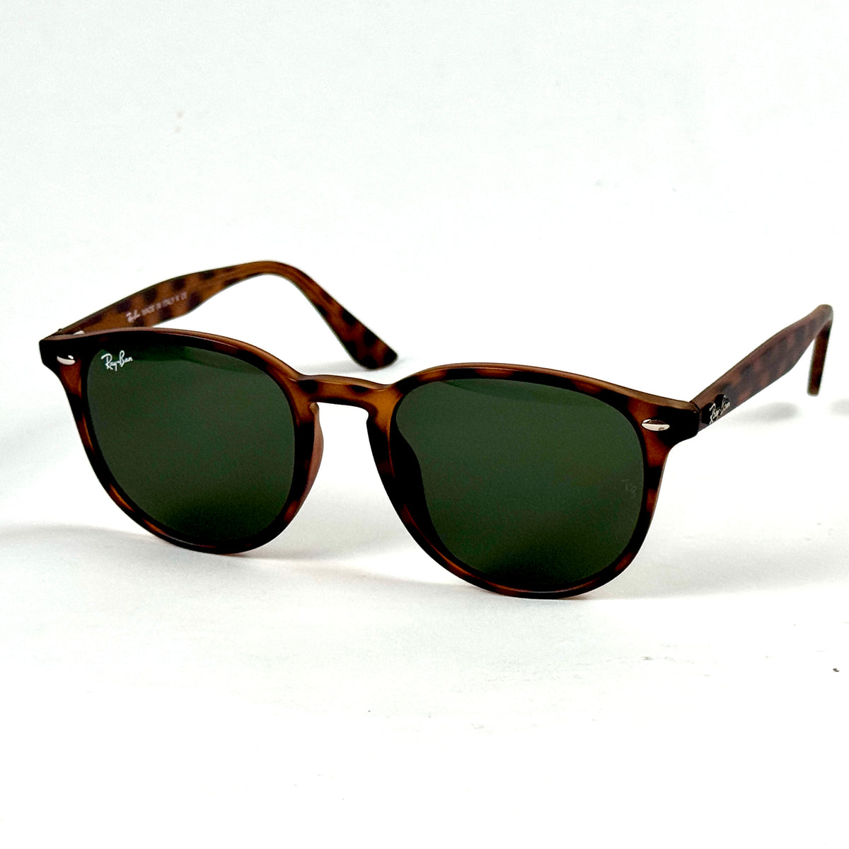 RayBan – 4259 – 53 – Tortoise Green –  Acetate- Sunglasses – Unisex - Premium