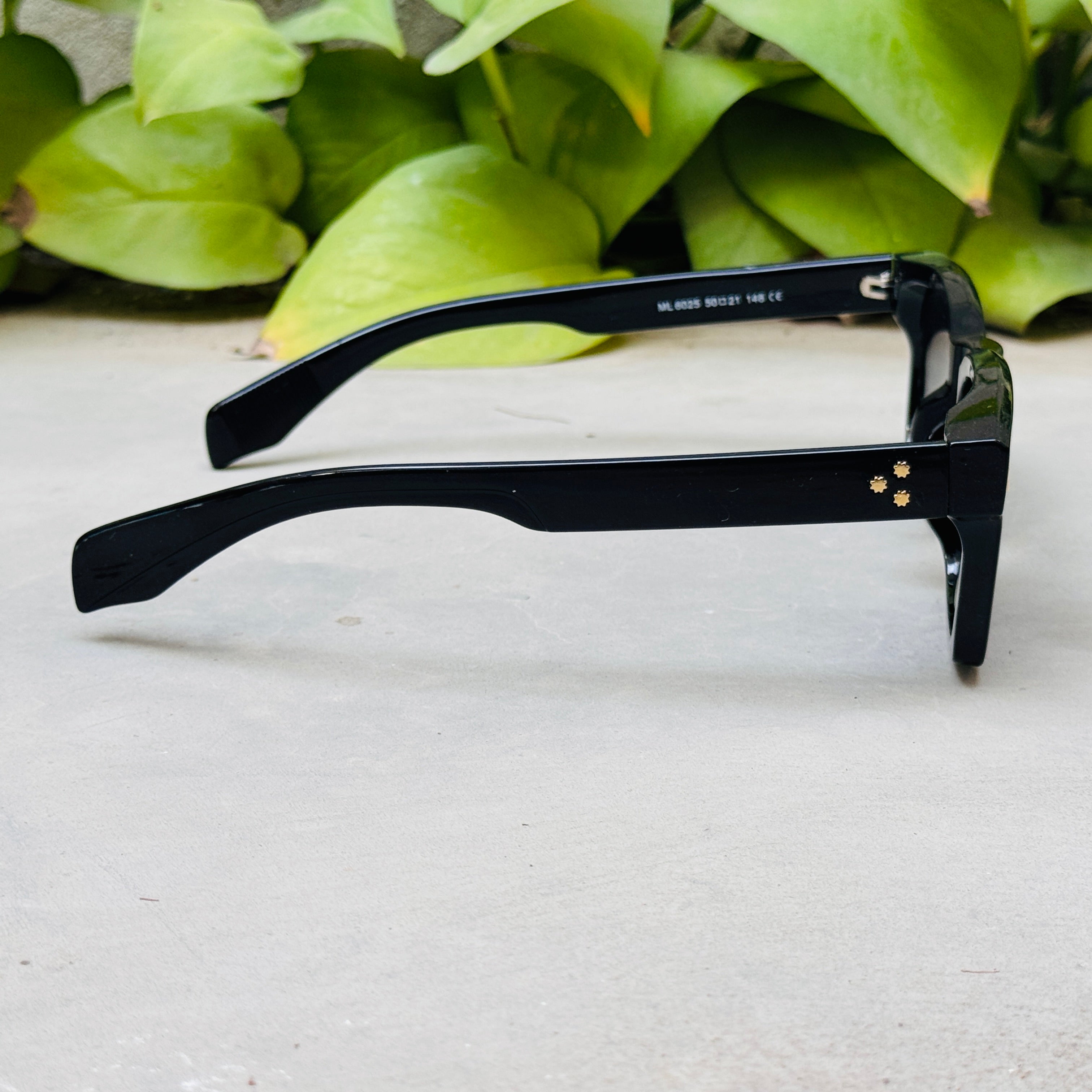 Moscot – 6025 – 50 - Black – Acetate  – Sunglasses - Unisex