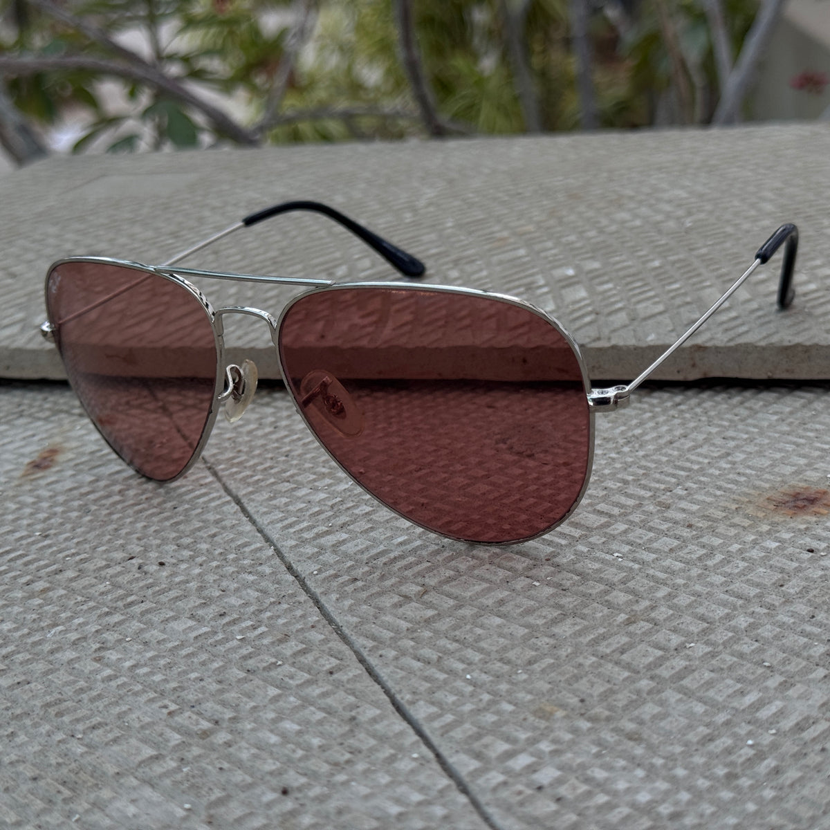 Rayban – 3035 – 62 – Silver Pink– Metal – Sunglasses – Unisex - Premium