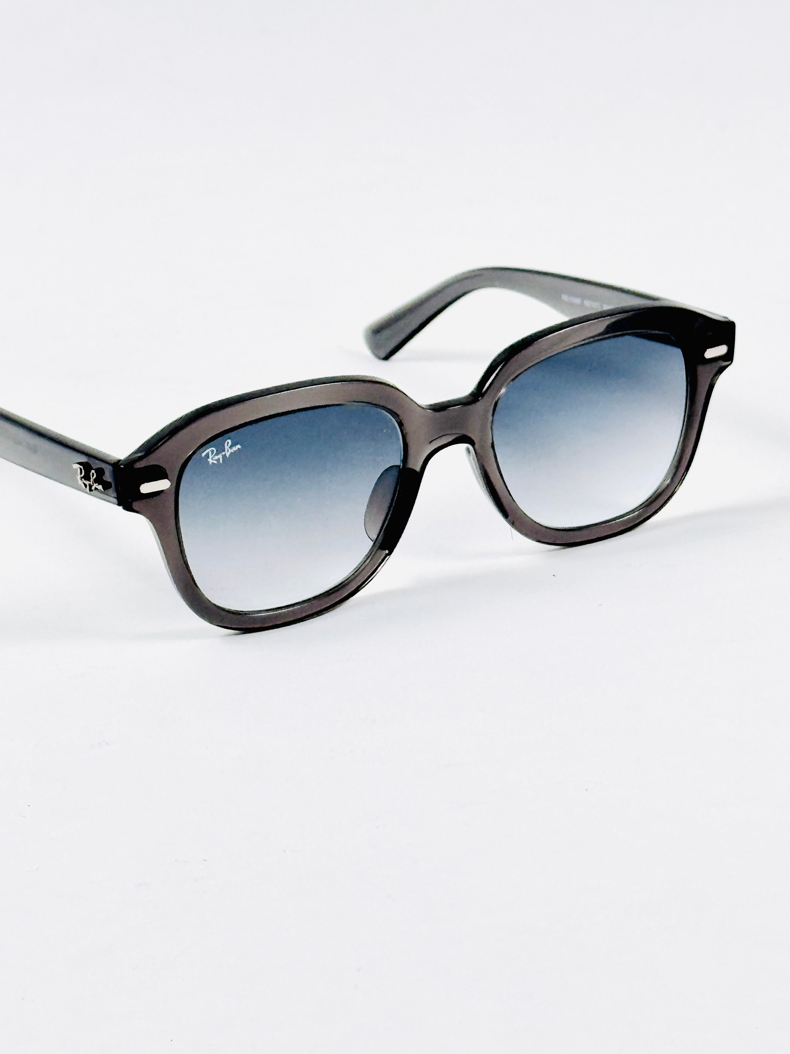 RayBan – 4398 – 54 – Grey Blue –  Acetate - Sunglasses – Unisex - Premium