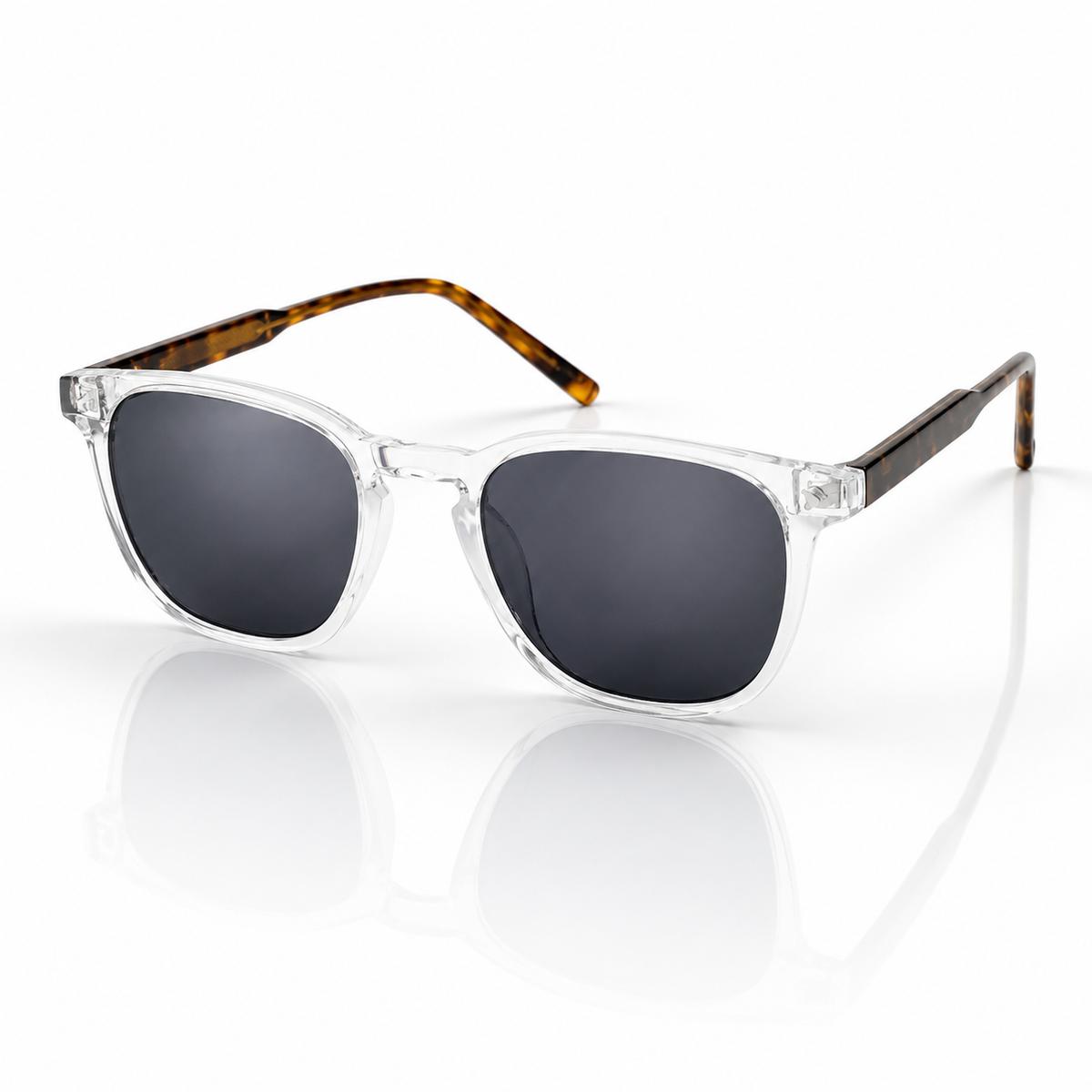 Moscot - 6283 – 51 – Transparent Black – Acetate – Sunglasses – Unisex