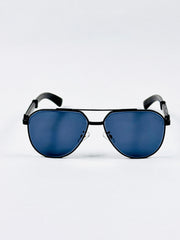 Cartier – 23169 – 60 – Black – Metal – Sunglasses – Unisex