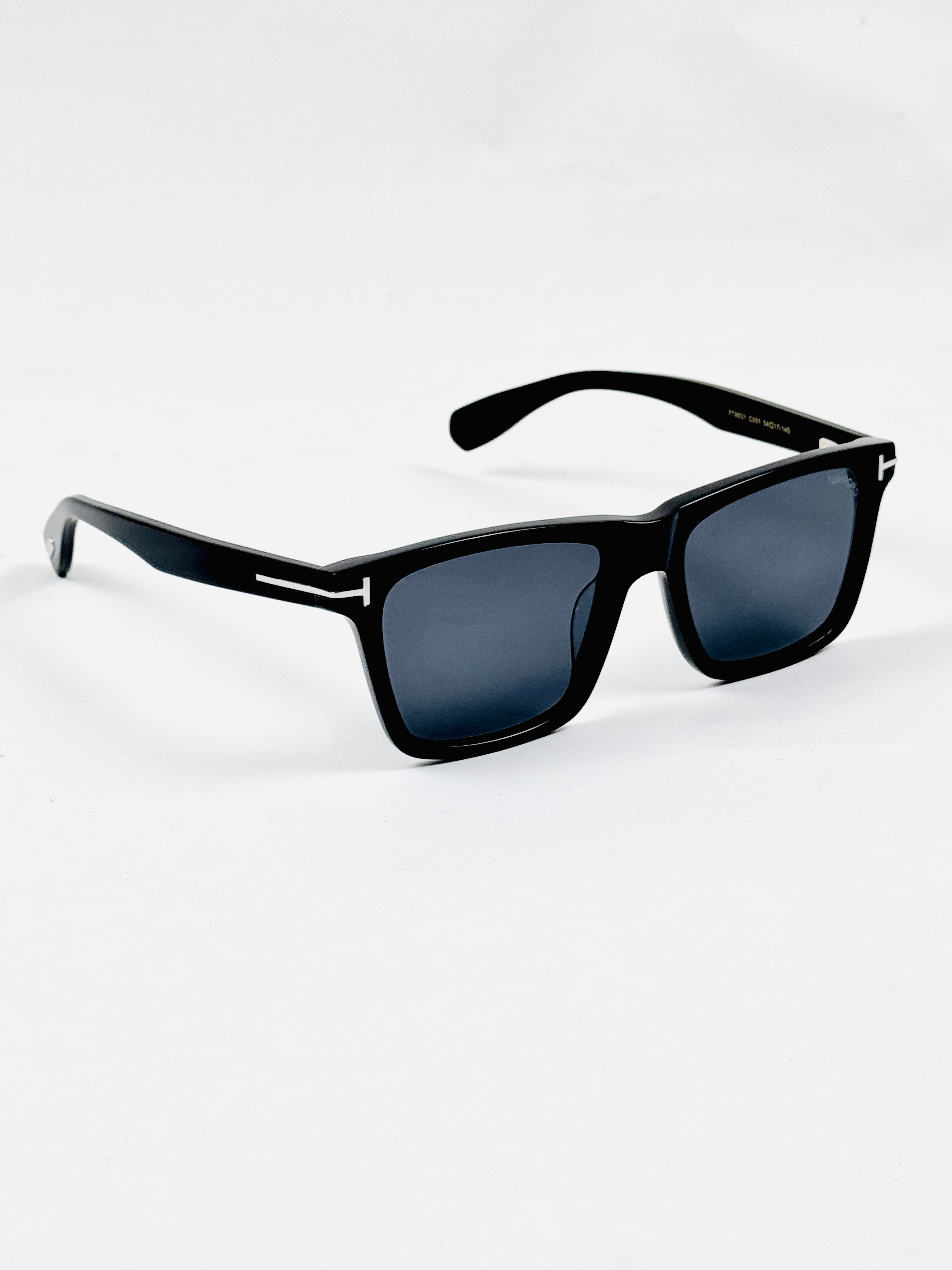 Tom Ford – 8031 - 54 – Black –  Acetate - Sunglasses – Unisex - Premium