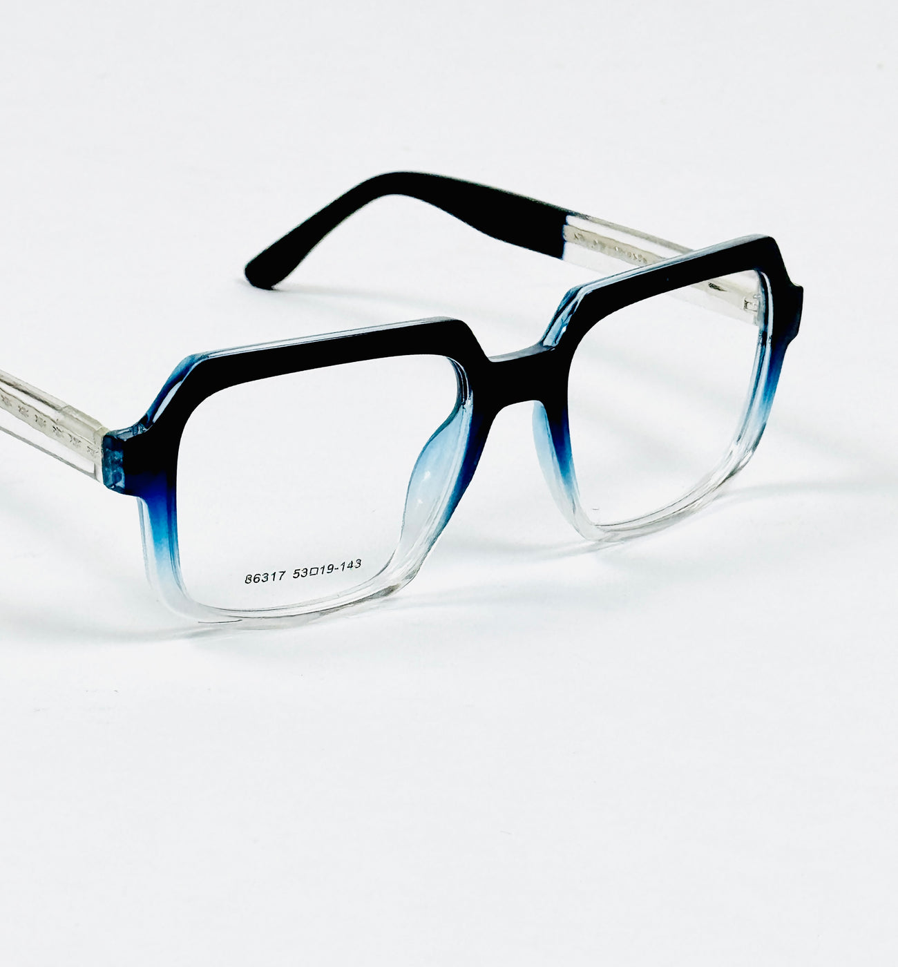 Tumbler – 86317 – 53 – Blue Gradient –  Acetate - Optics – Unisex