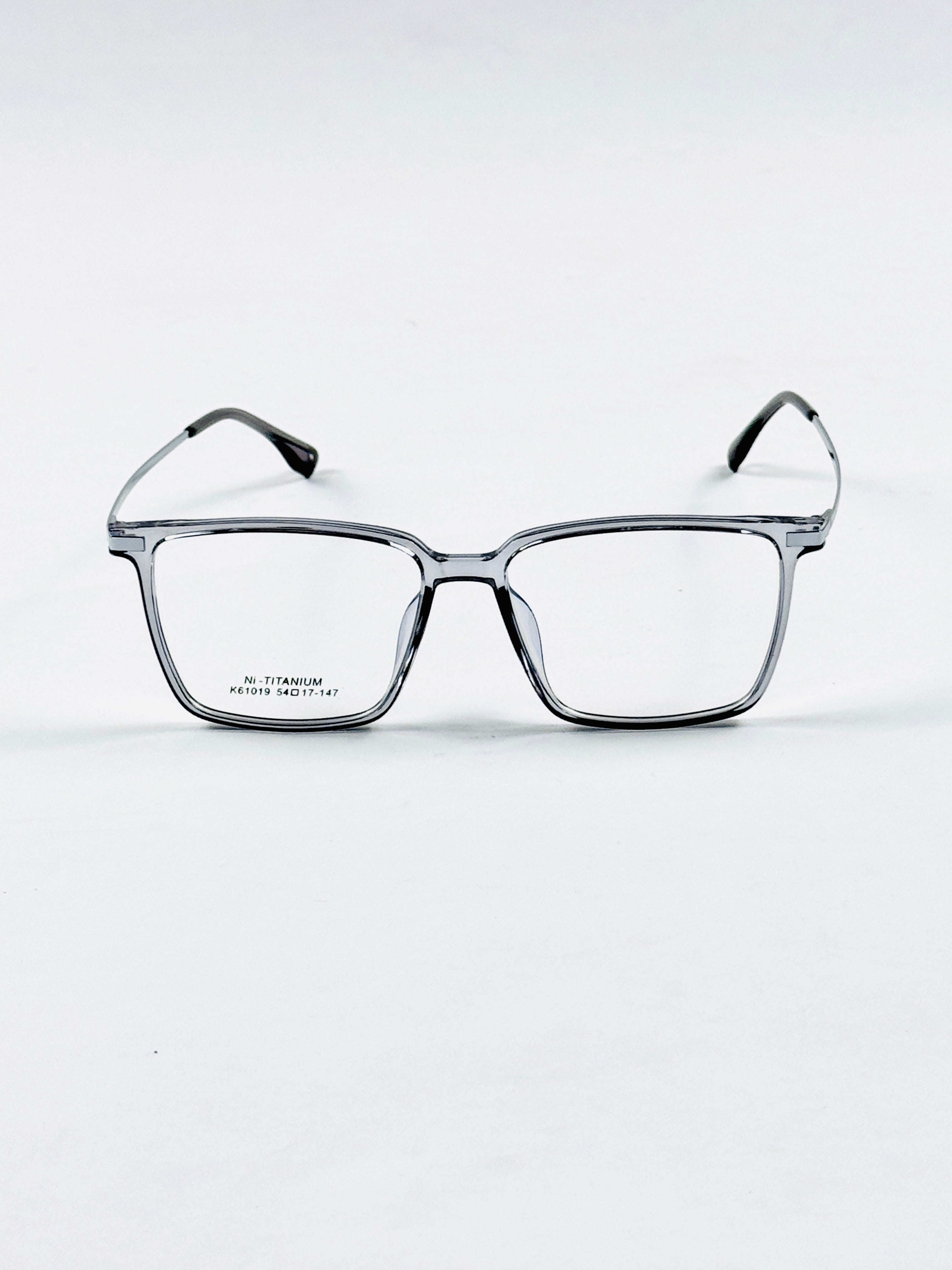 Tr – 61019 - 54 - Silver Grey – Acetate - Metal – Optics - Unisex