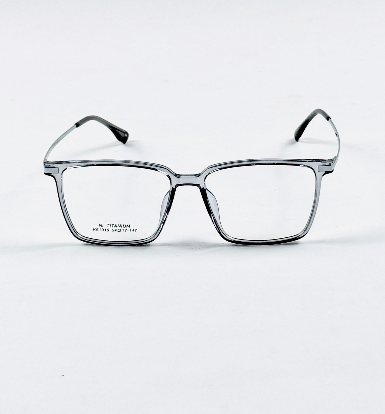 Tr – 61019 - 54 - Silver Grey – Acetate - Metal – Optics - Unisex
