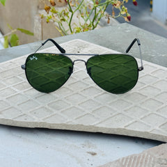 Rayban – 3026 – 62 – Grey Green – Metal – Sunglasses – Unisex