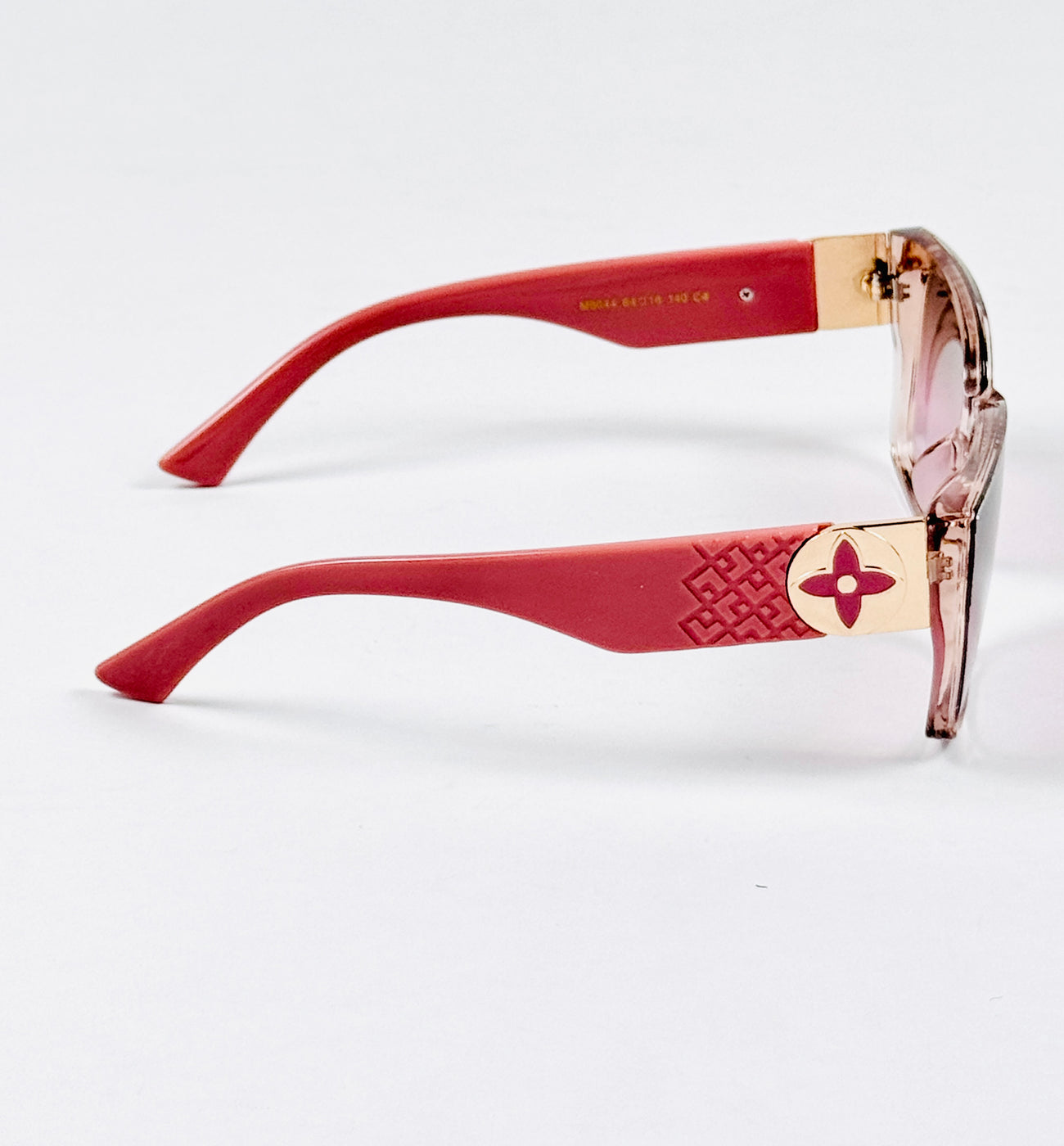 Louis Vuitton - 9044 – 64 – Pink – Acetate – Sunglasses – Ladies