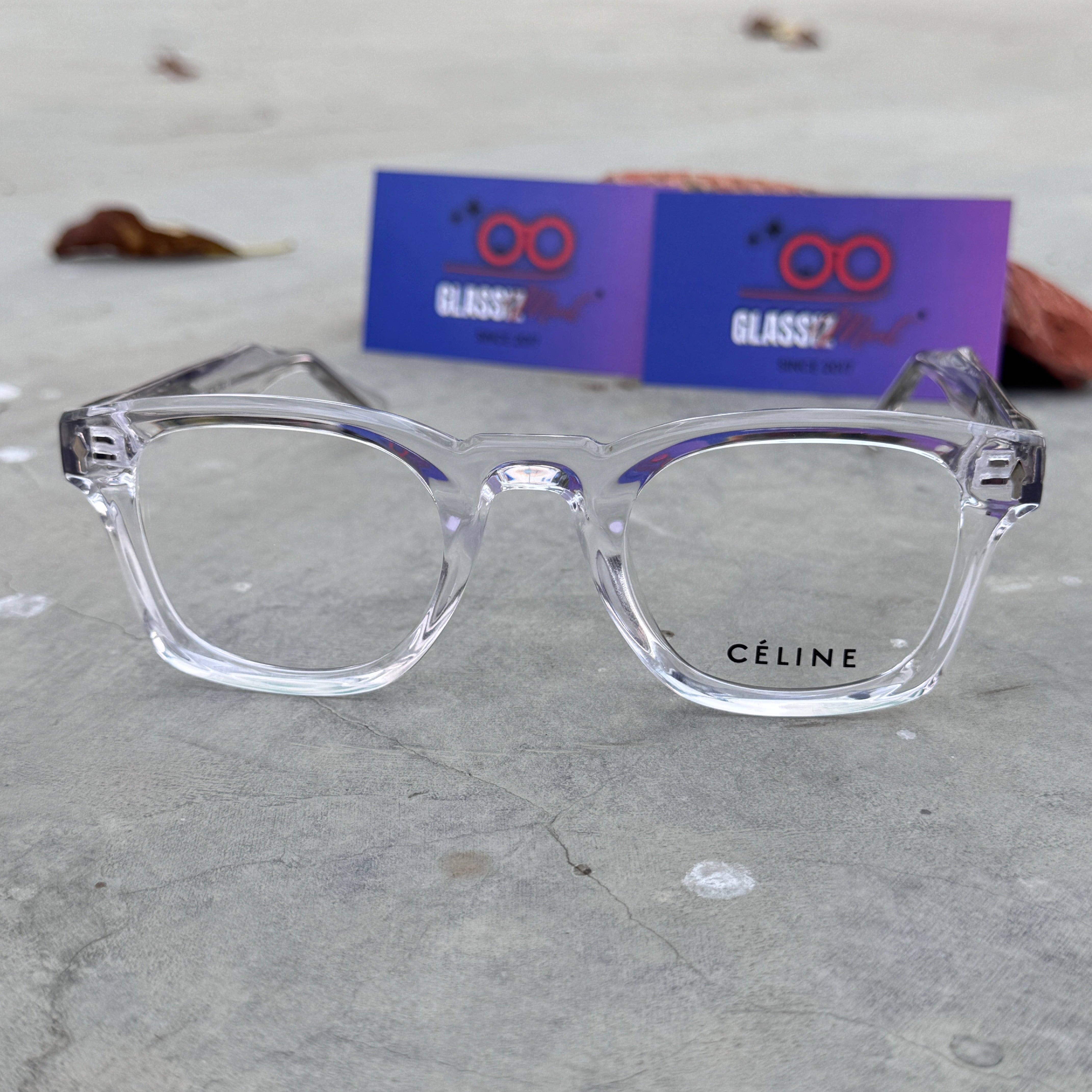 Celine – 9305 – 49 – Transparent –  Acetate - Optics – Unisex - Premium